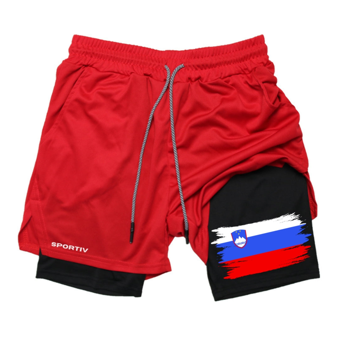 Slovenia Gym Shorts