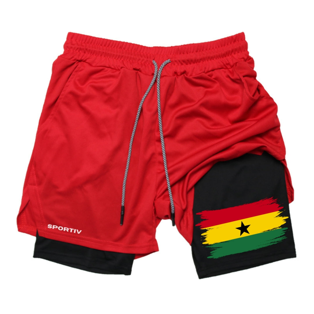 Ghana Gym Shorts