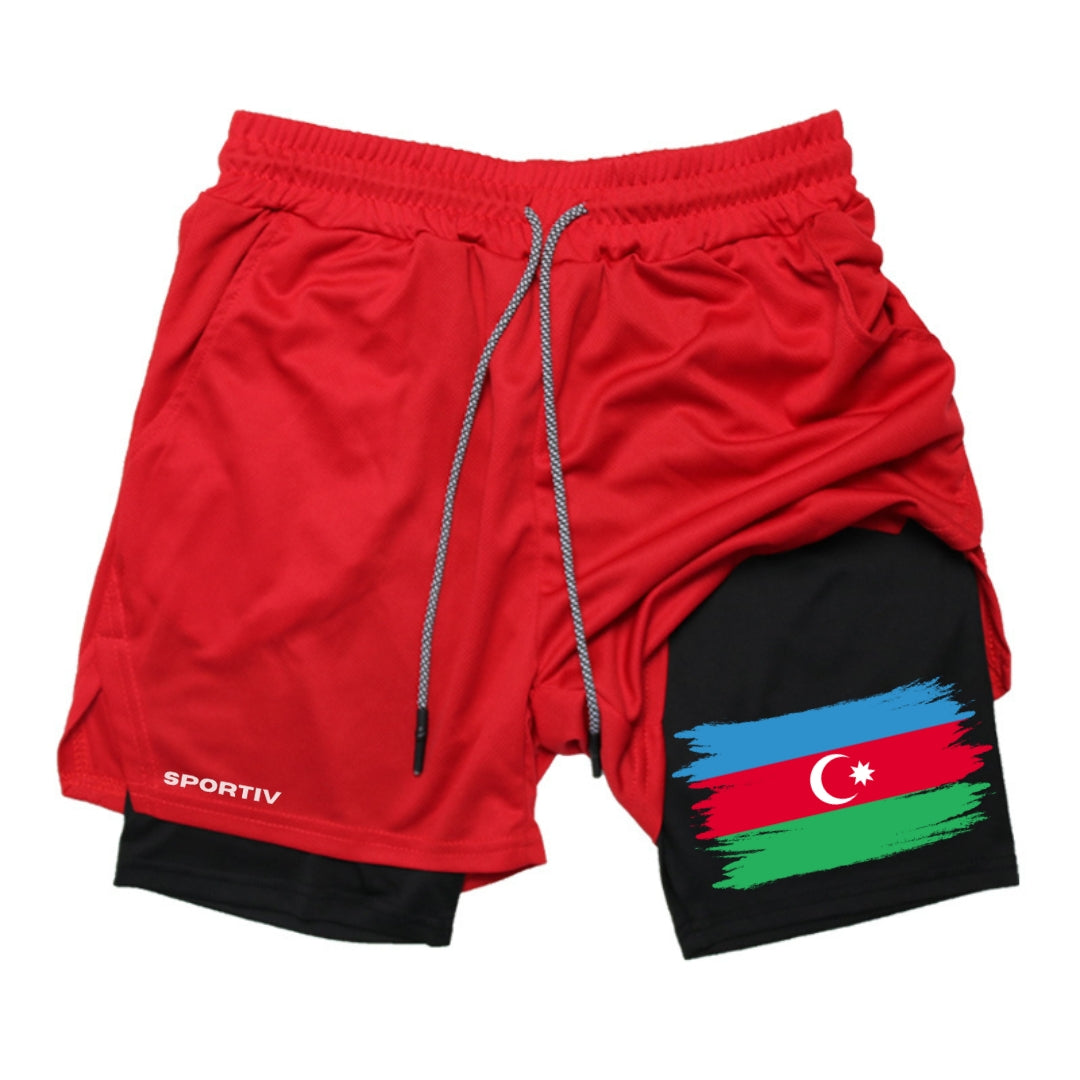 Azerbaijan Gym Shorts