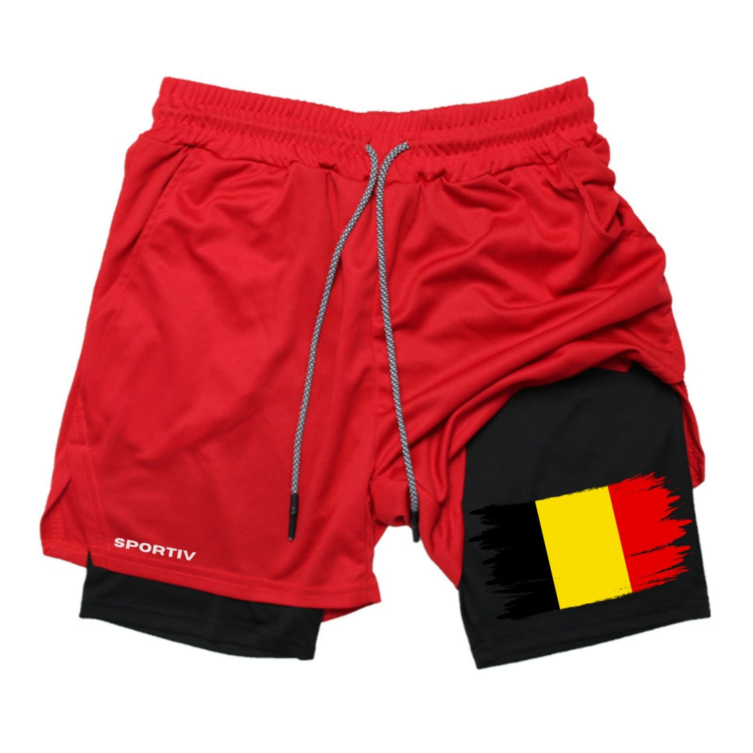 Belgium Gym Shorts