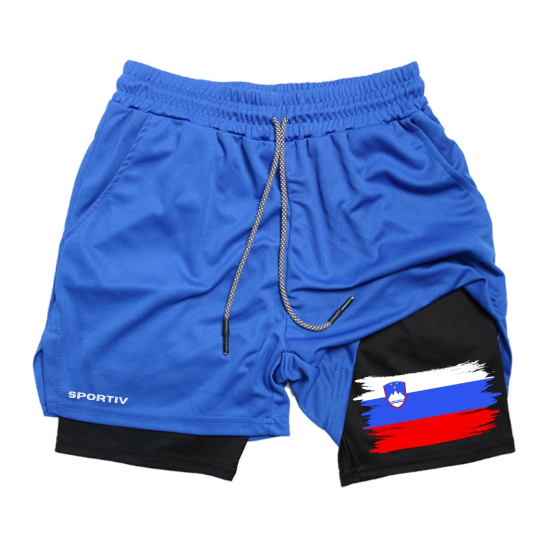 Slovenia Gym Shorts