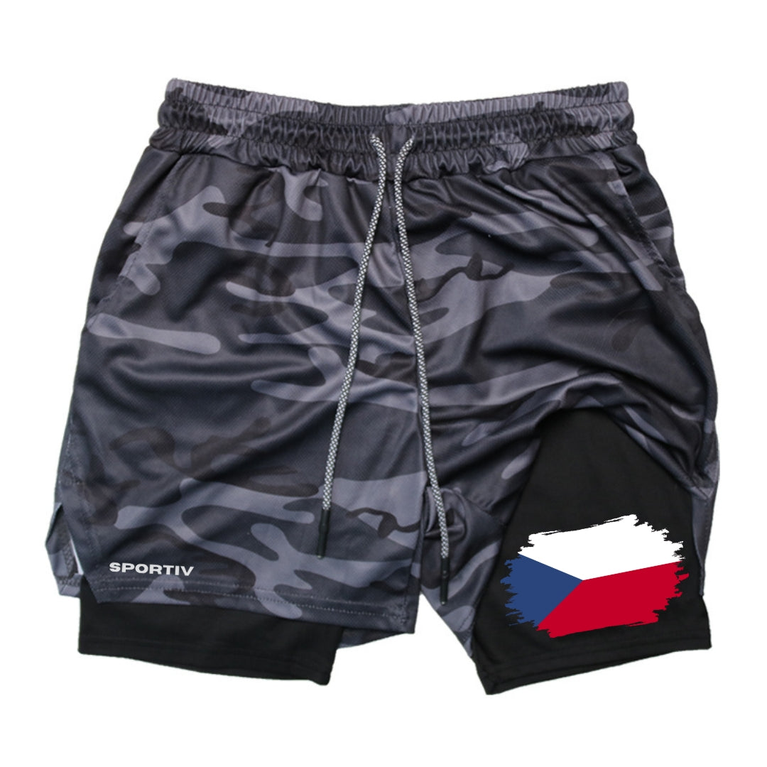 Czechia Gym Shorts