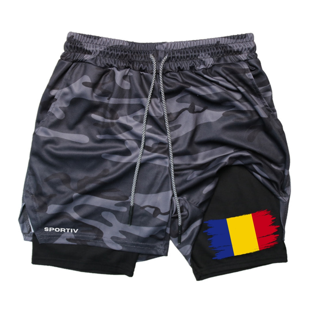 Romania Gym Shorts