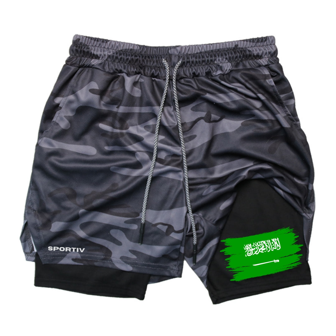 Saudi Arabia Gym Shorts