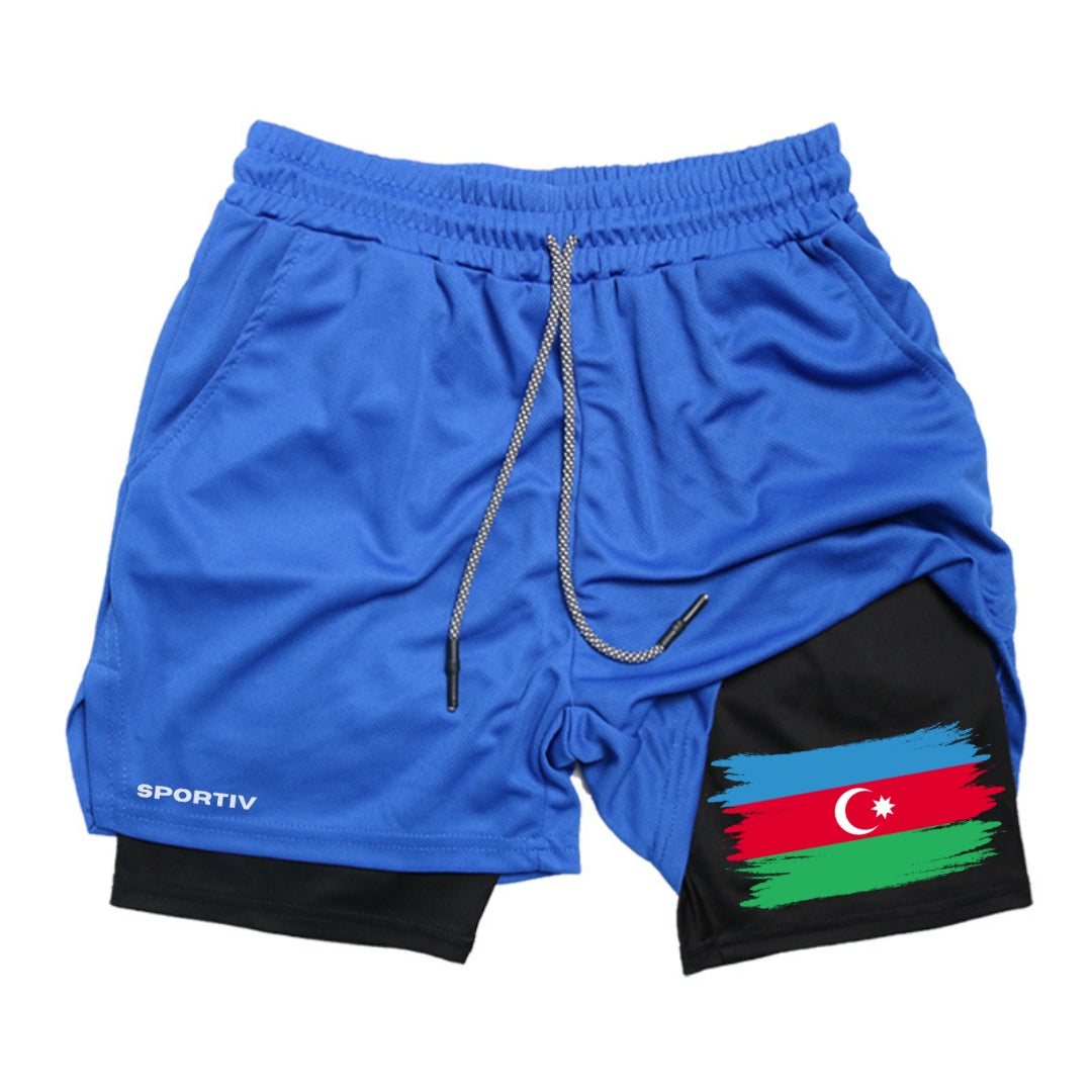 Azerbaijan Gym Shorts