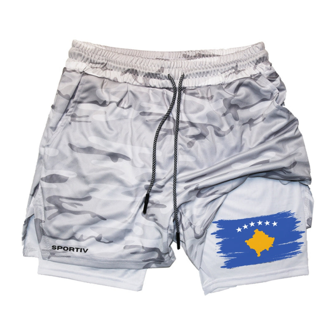 Kosovo Gym Shorts