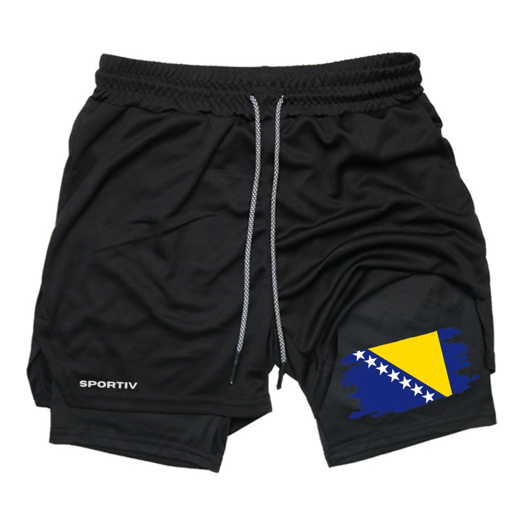 Bosnia Gym Shorts