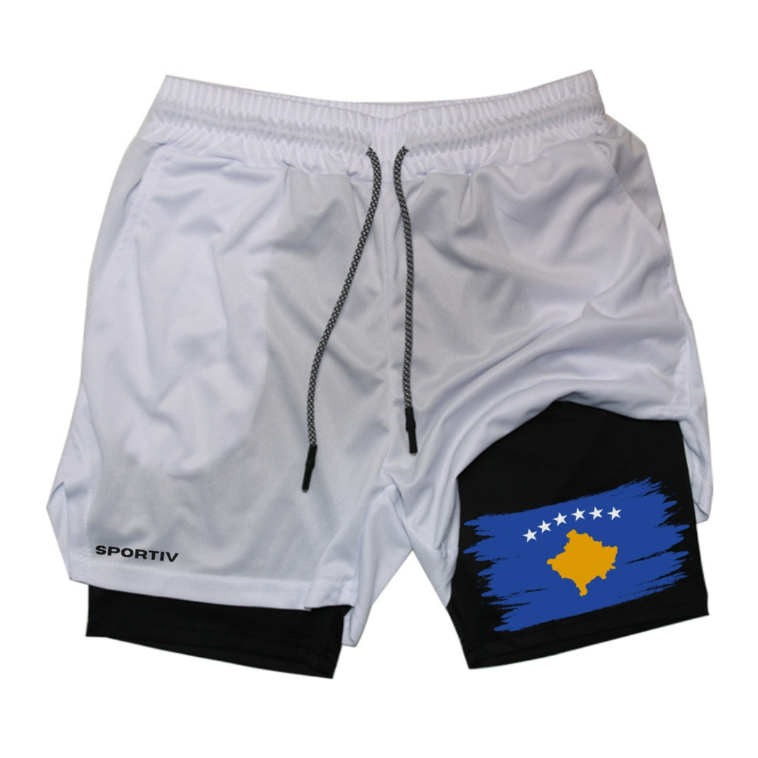 Kosovo Gym Shorts