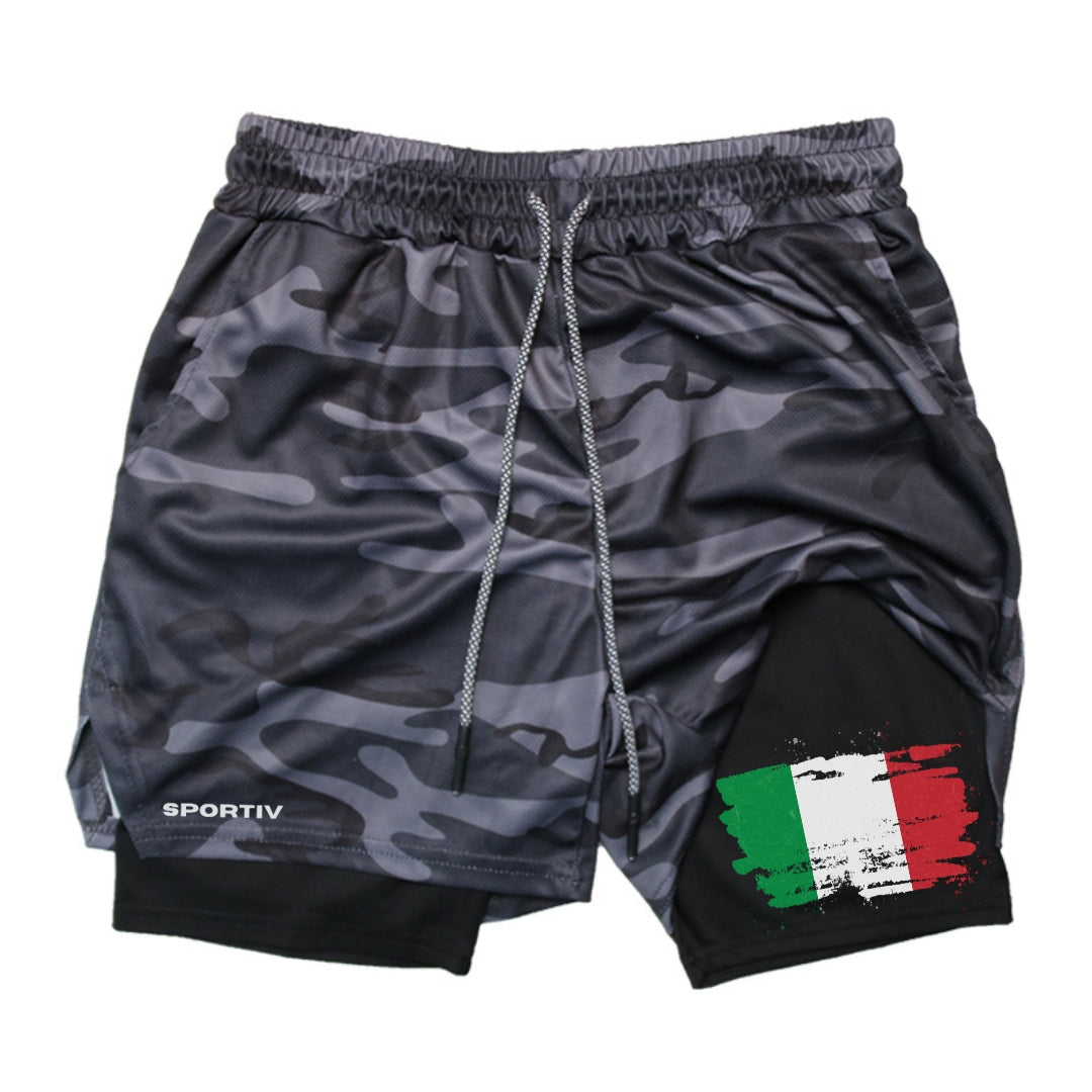 Italy Gym Shorts