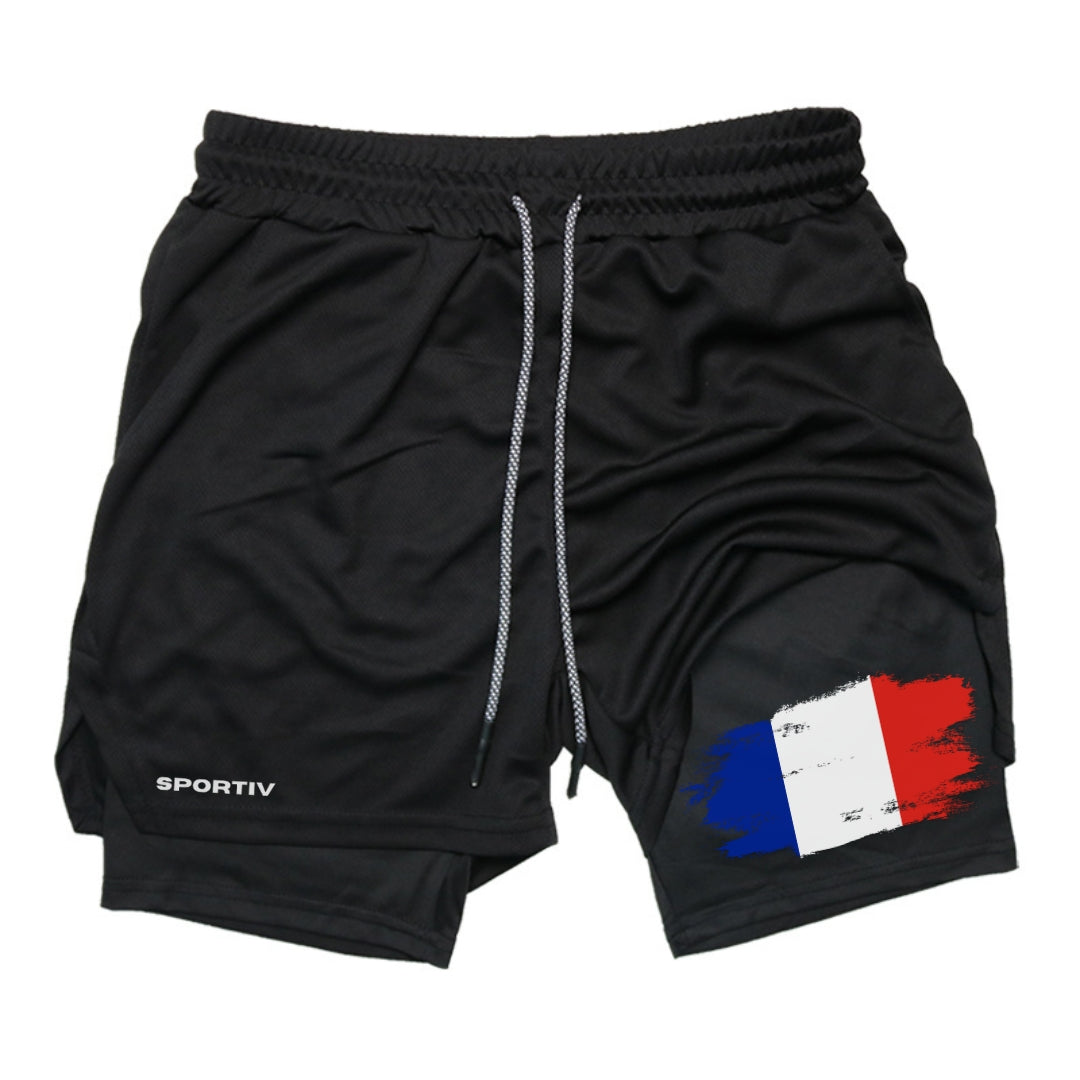 France Gym Shorts