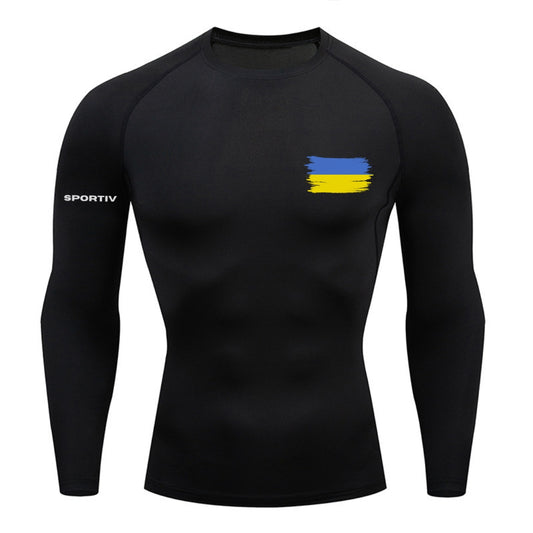 Ukraine Compression Long Sleeve