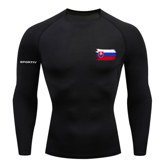 Slovakia Compression Long Sleeve