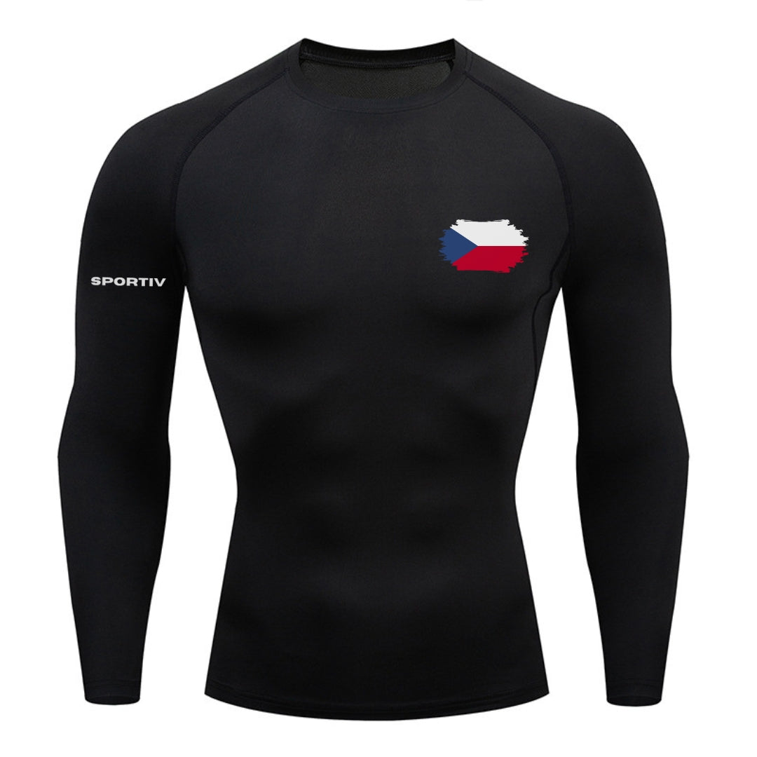 Czechia Compression Long Sleeve