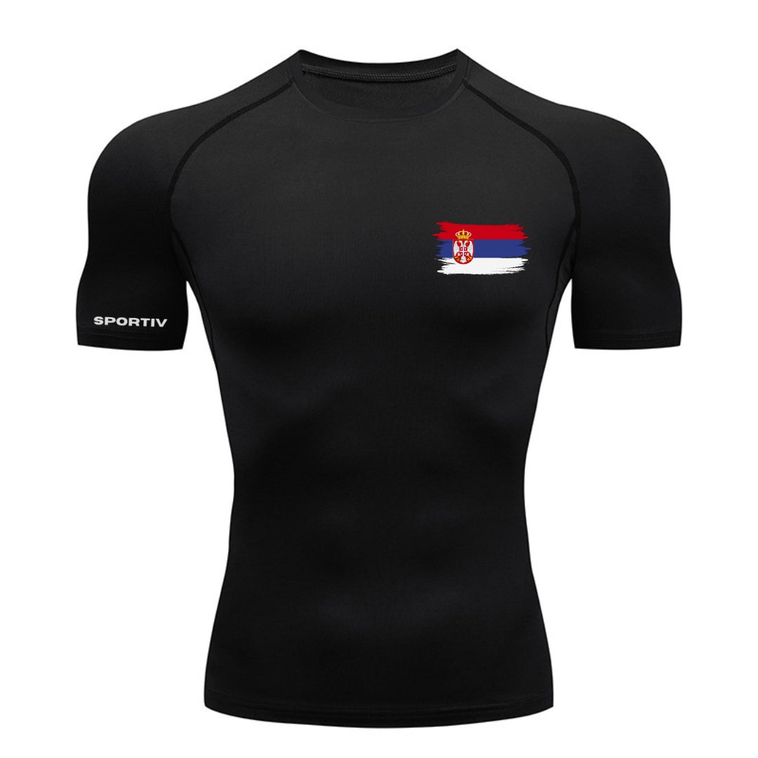 Serbia Compression Shirt