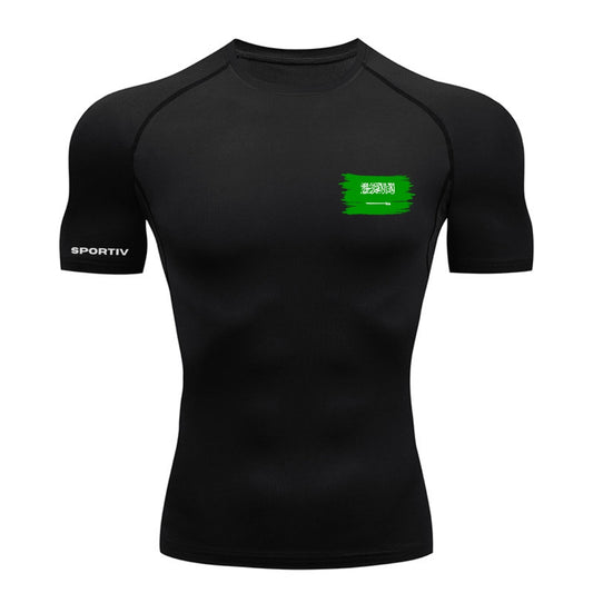 Saudi Arabia Compression Shirt