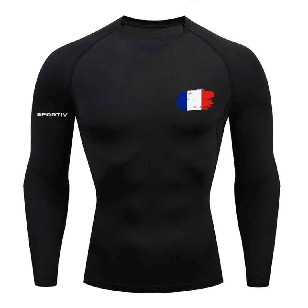 France Compression Long Sleeve