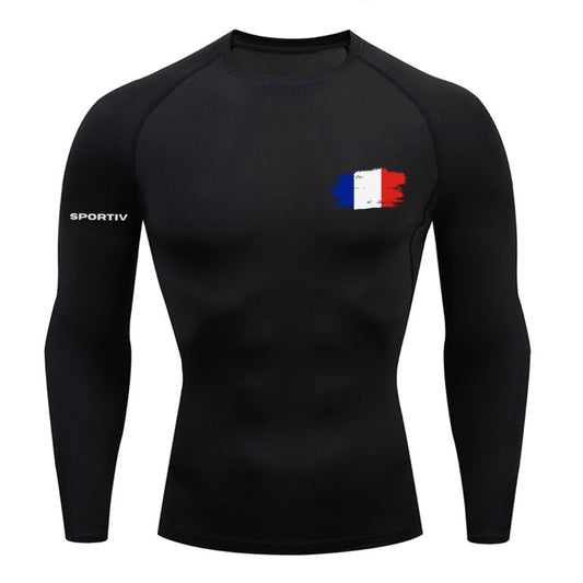 France Compression Long Sleeve