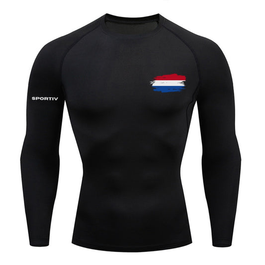 Netherlands Compression Long Sleeve