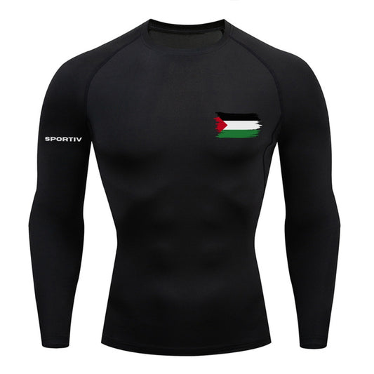 Palestine Compression Long Sleeve