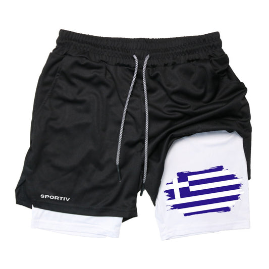 Greece Gym Shorts