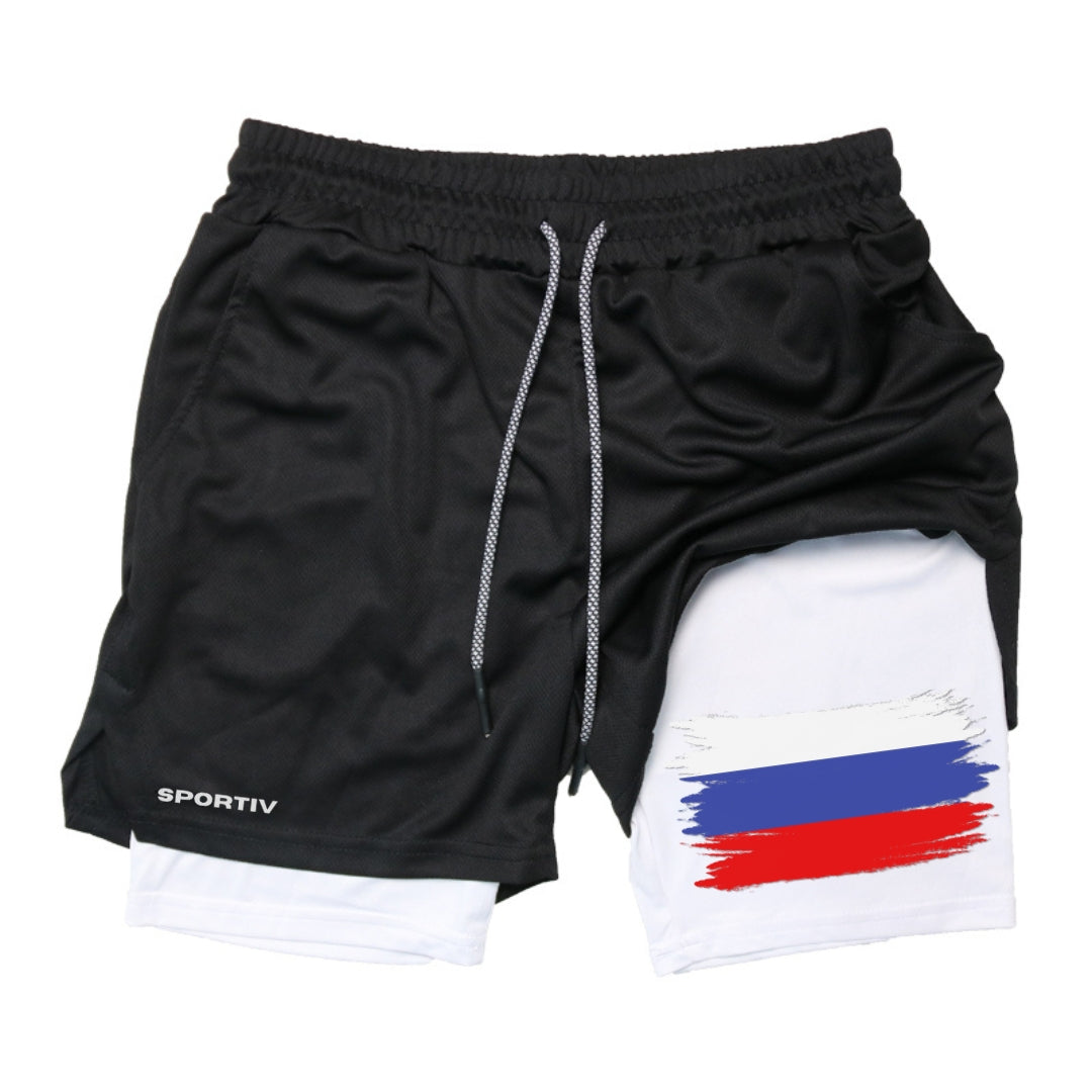 Russia Gym Shorts