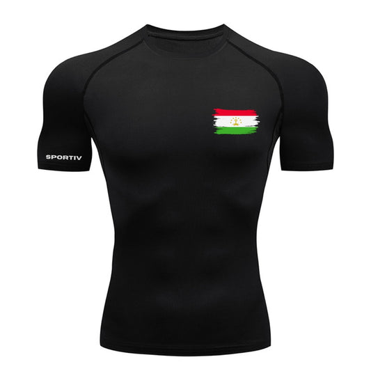 Tajikistan Compression Shirt