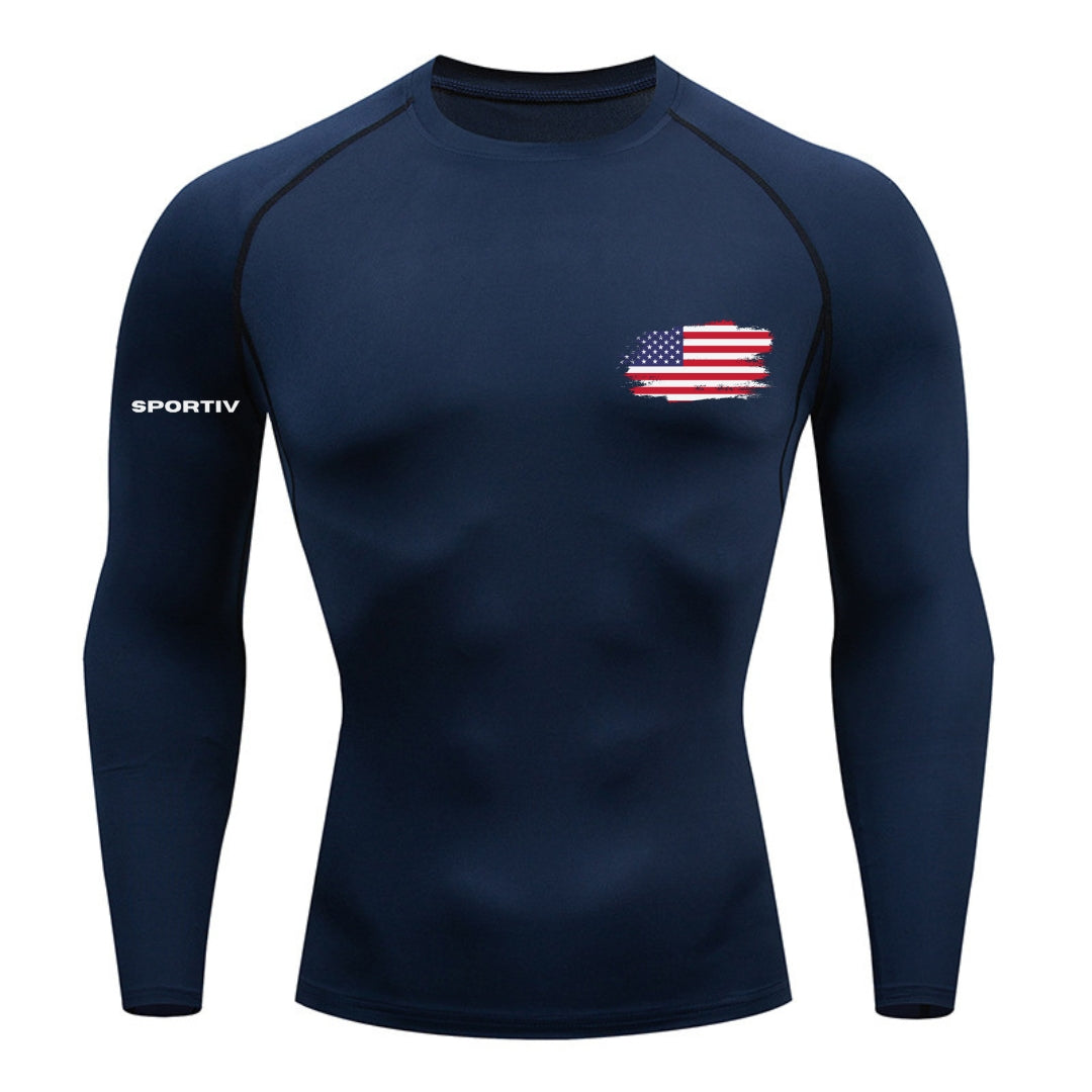 USA Compression Long Sleeve