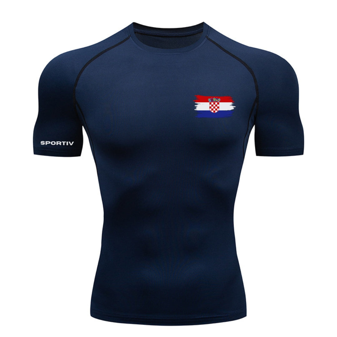 Croatia Compression Shirt