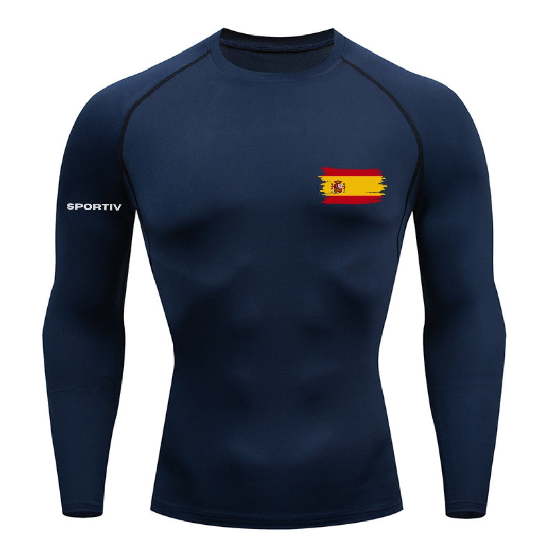 Spain Compression Long Sleeve