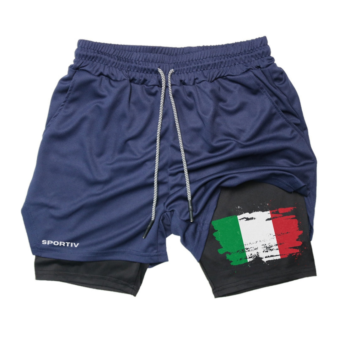 Italy Gym Shorts