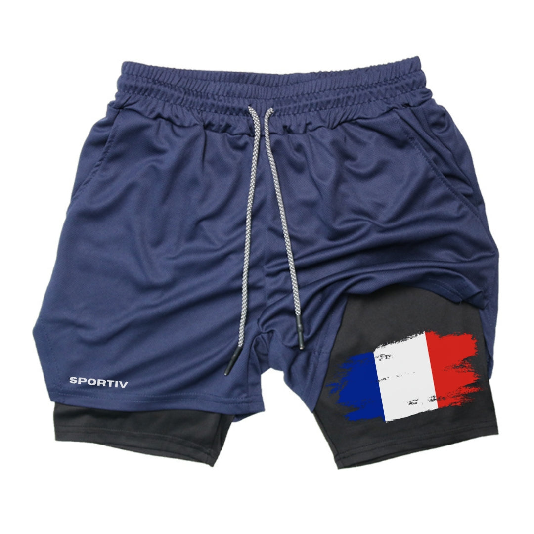 France Gym Shorts