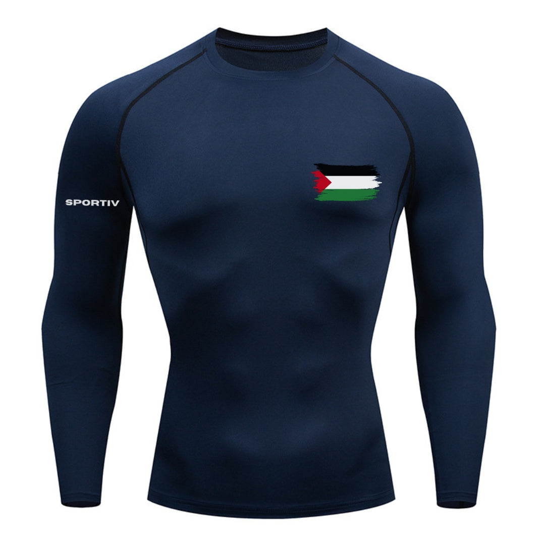 Palestine Compression Long Sleeve