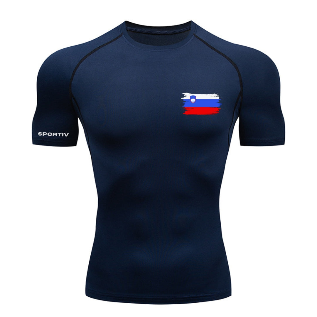 Slovenia Compression Shirt