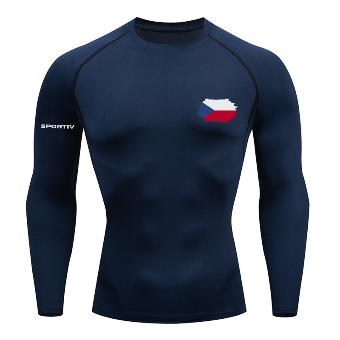 Czechia Compression Long Sleeve