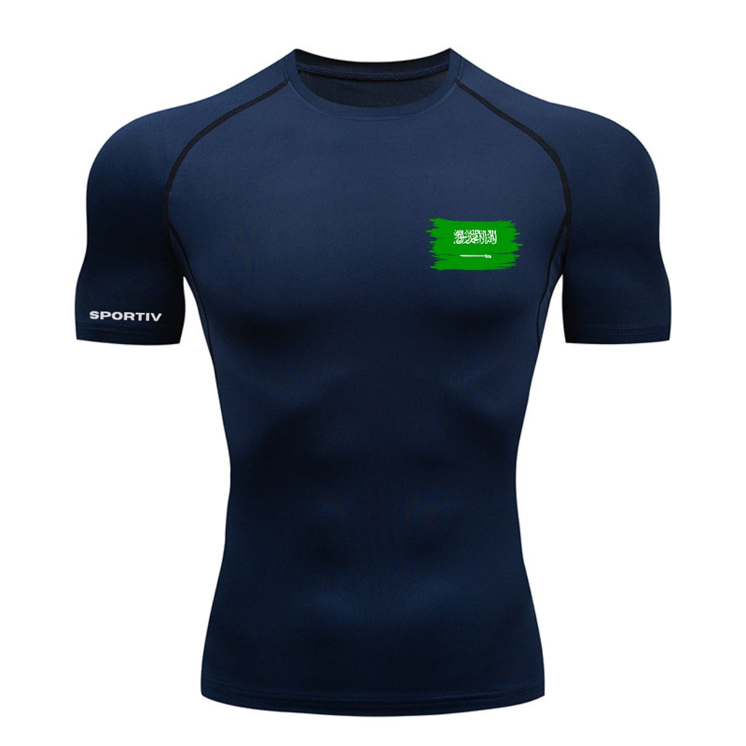 Saudi Arabia Compression Shirt