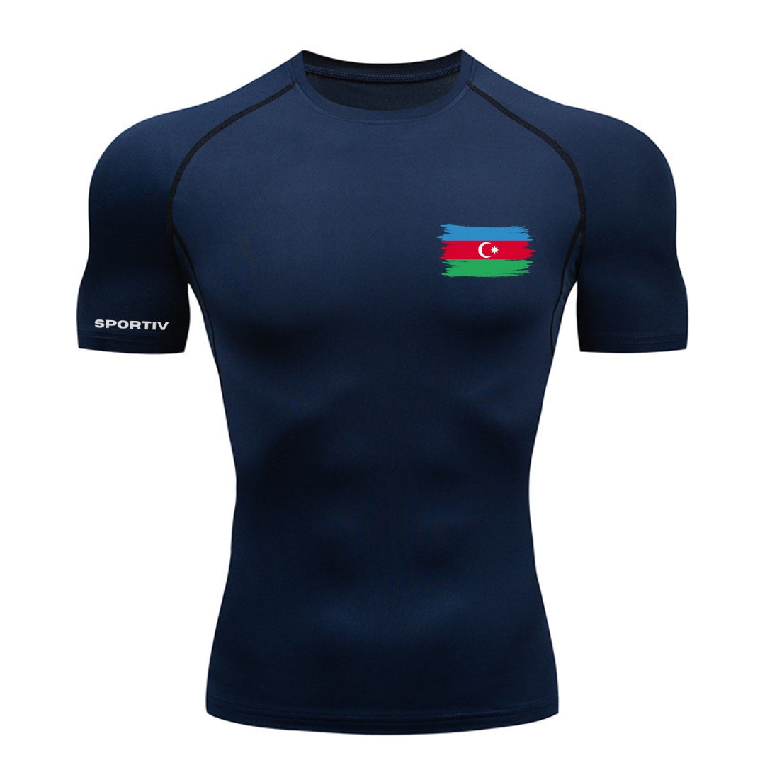 Azerbaijan Compression Shirt