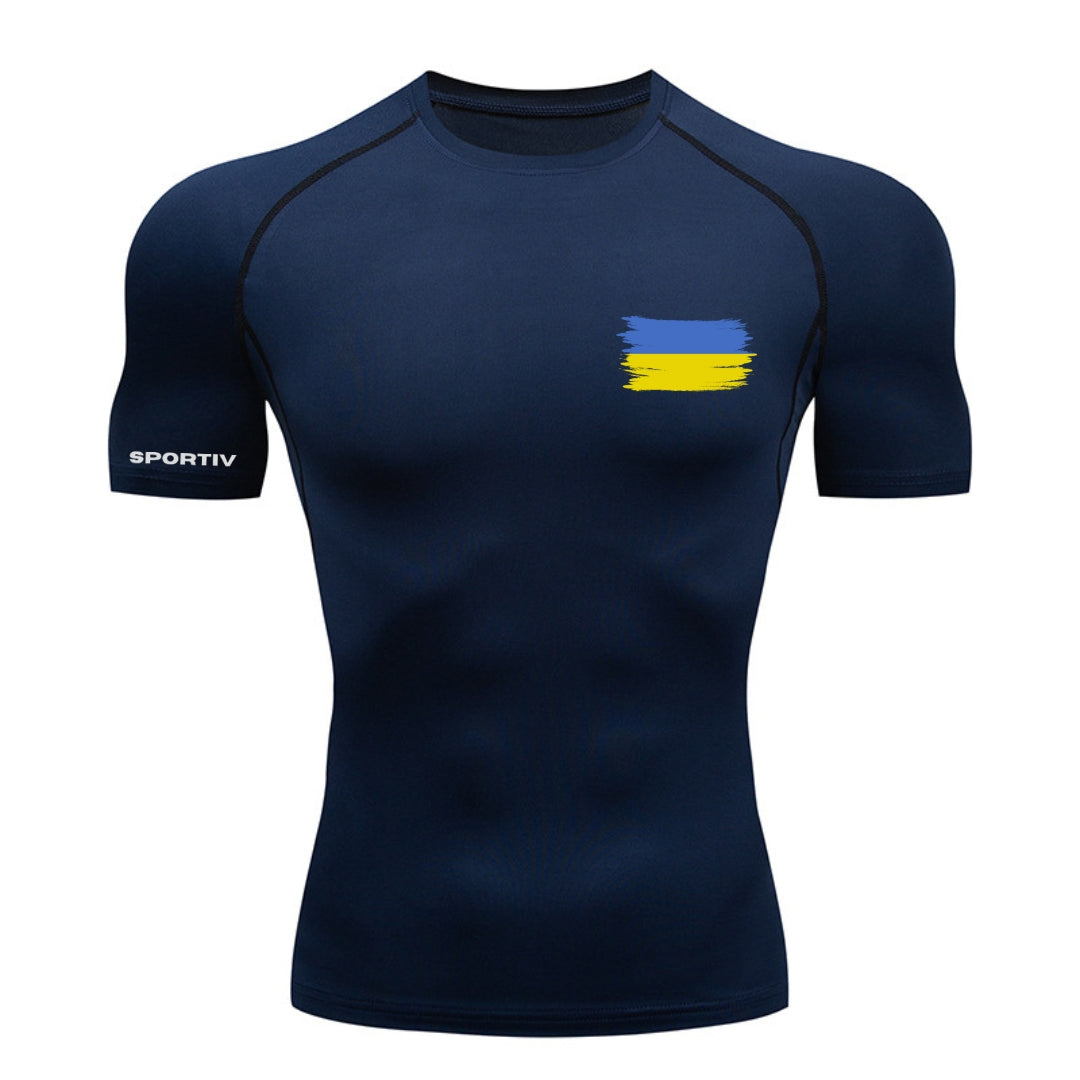 Ukraine Compression Shirt