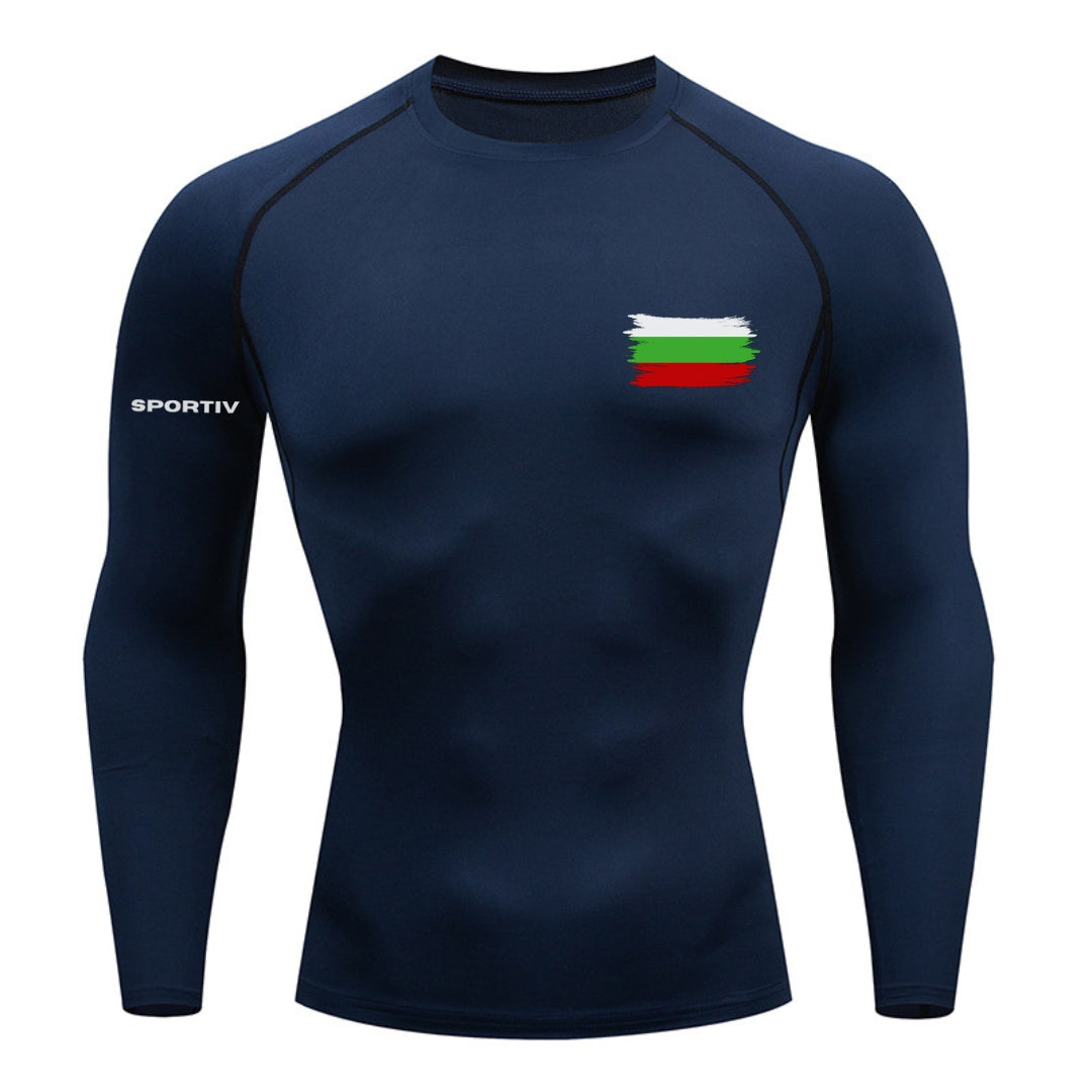 Bulgaria Compression Long Sleeve