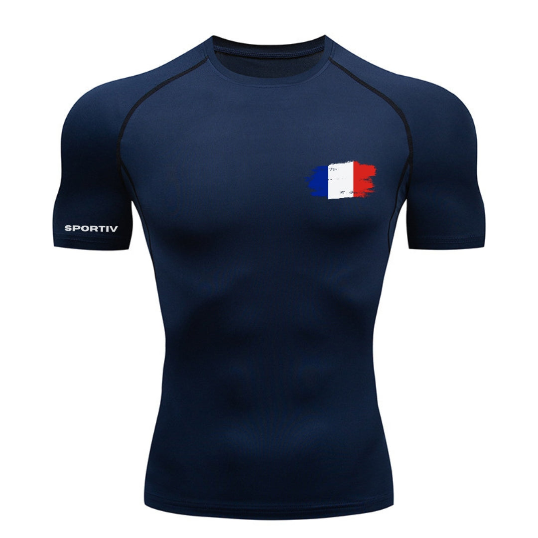 France Compression Shirt