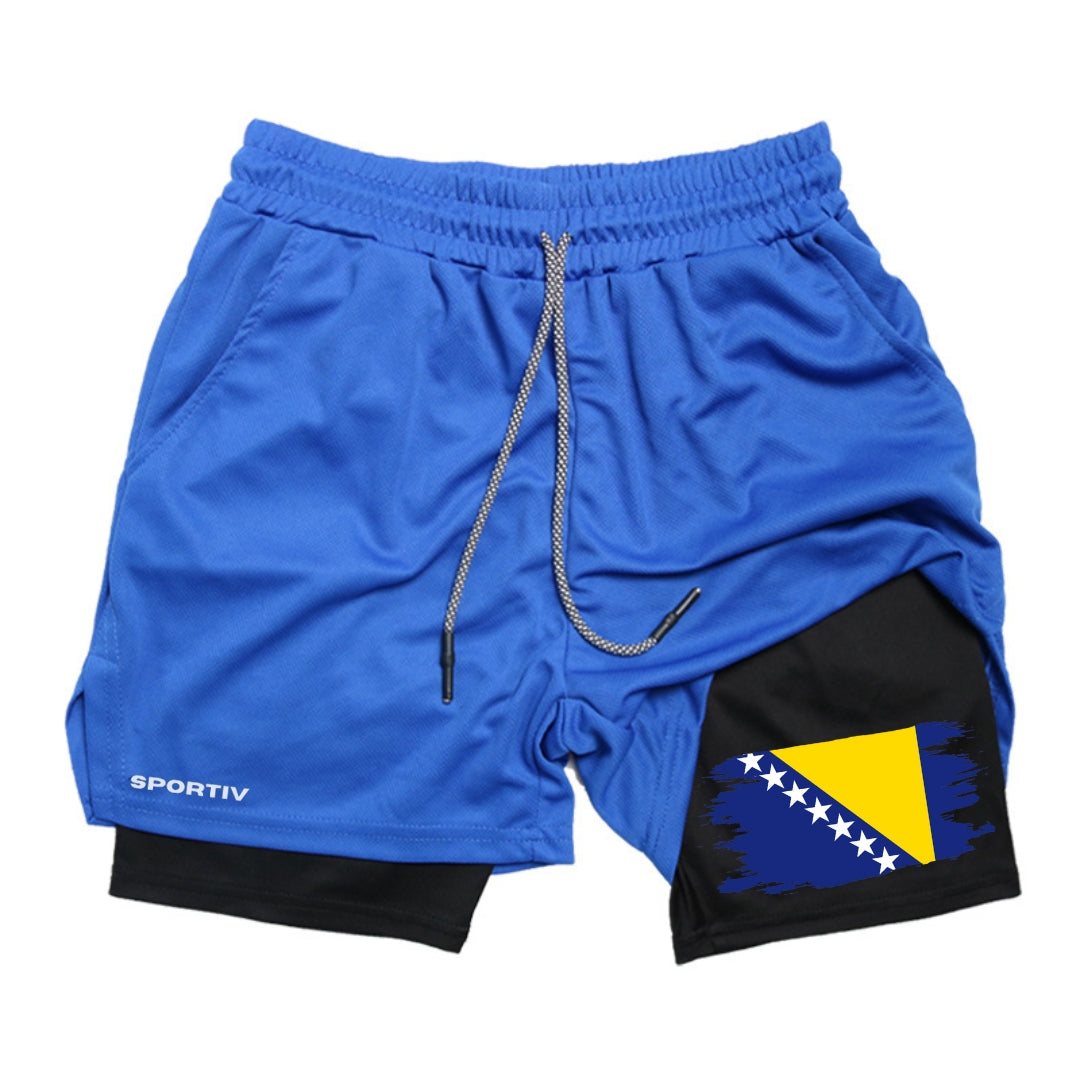 Bosnia Gym Shorts