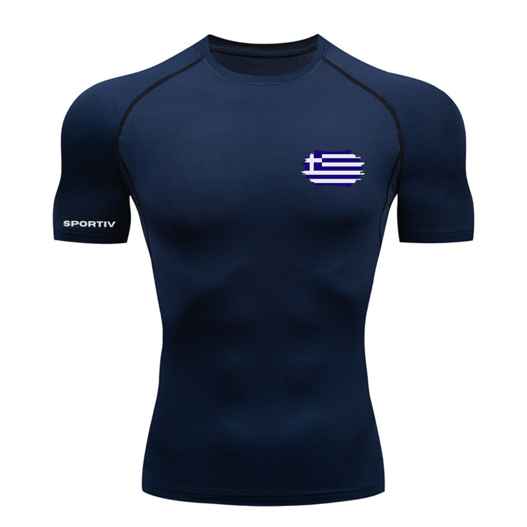 Greece Compression Shirt