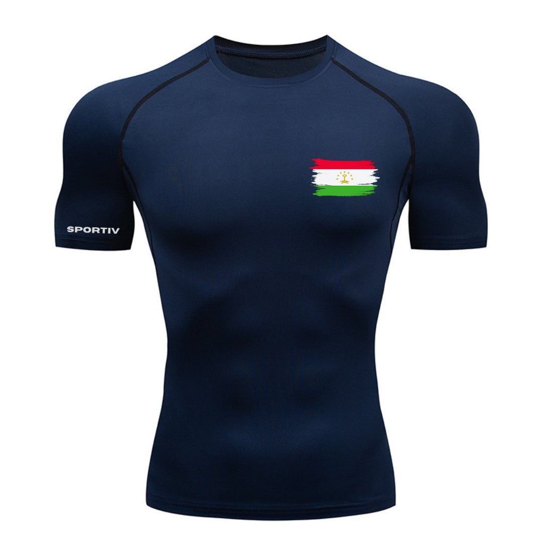 Tajikistan Compression Shirt