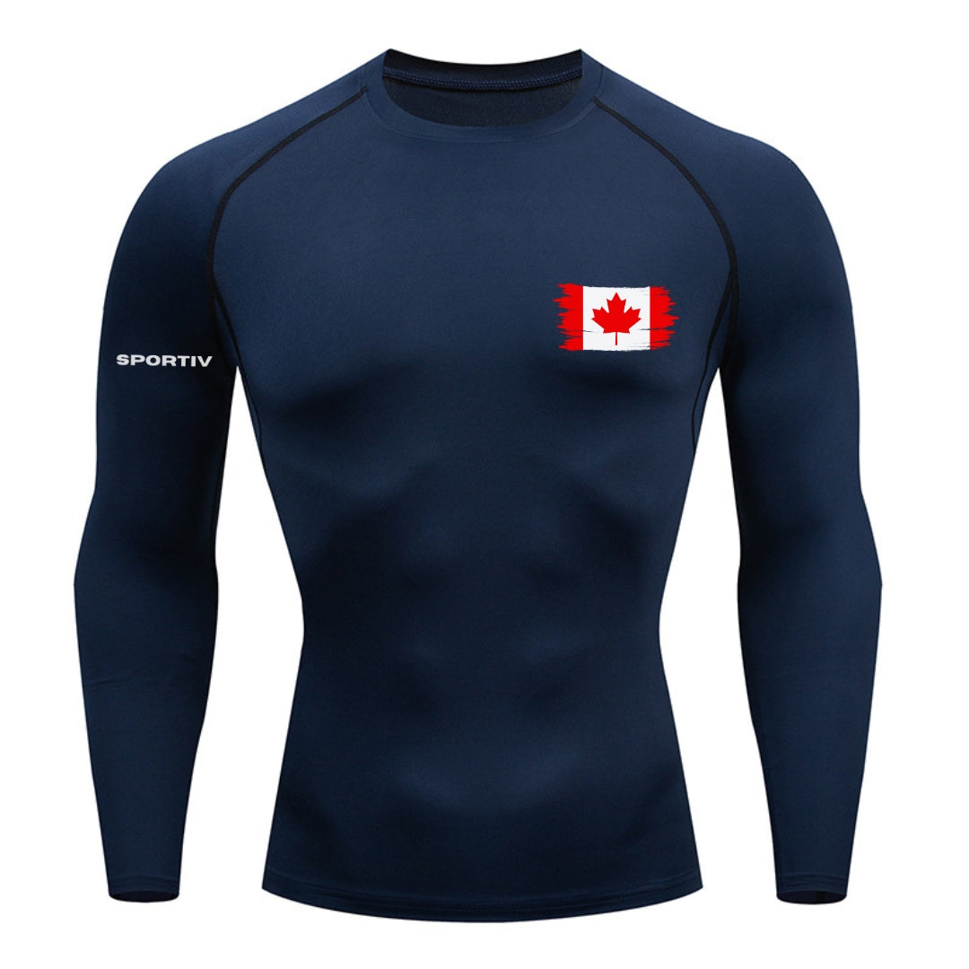 Canada Compression Long Sleeve