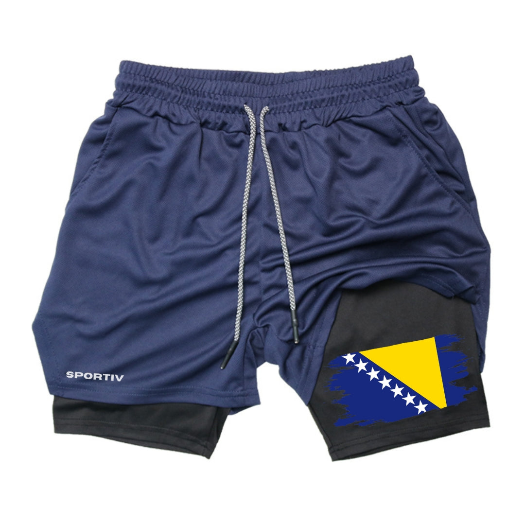 Bosnia Gym Shorts