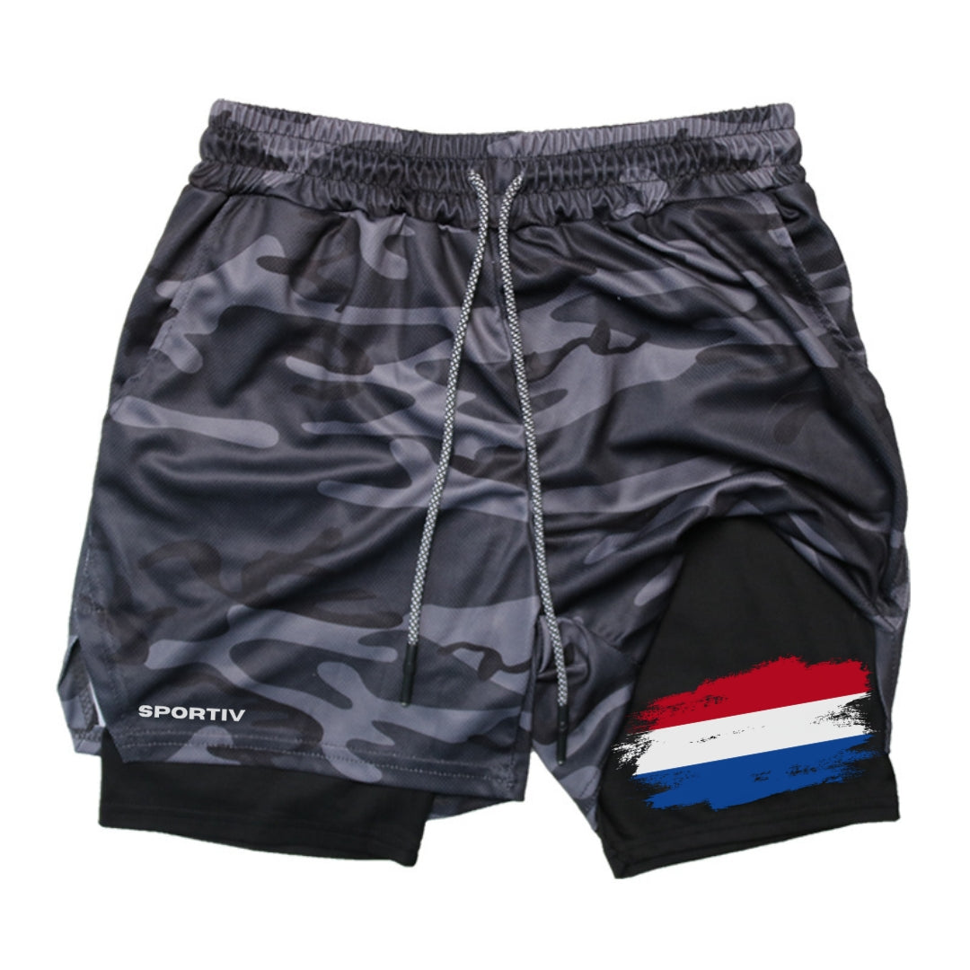 Netherlands Gym Shorts