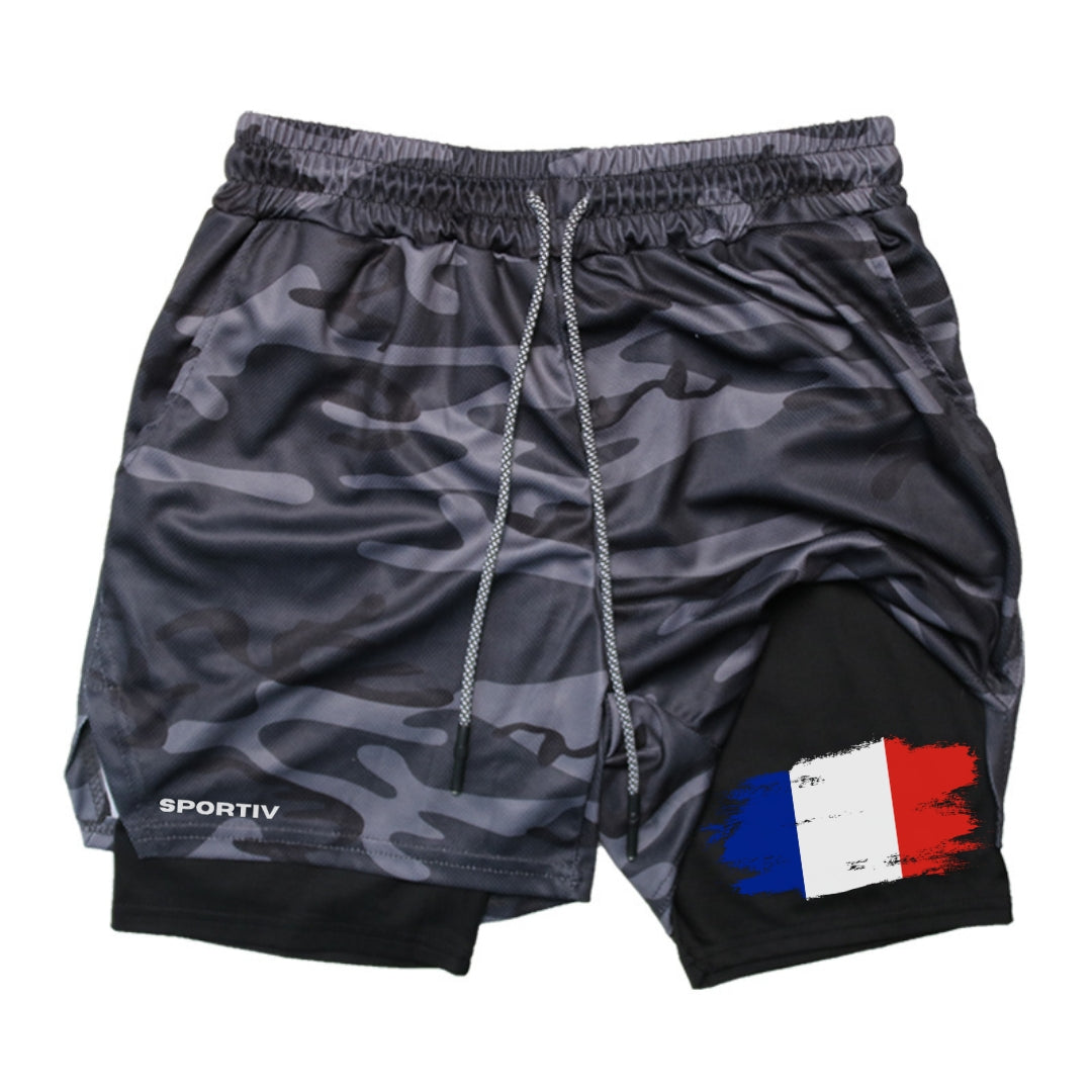 France Gym Shorts