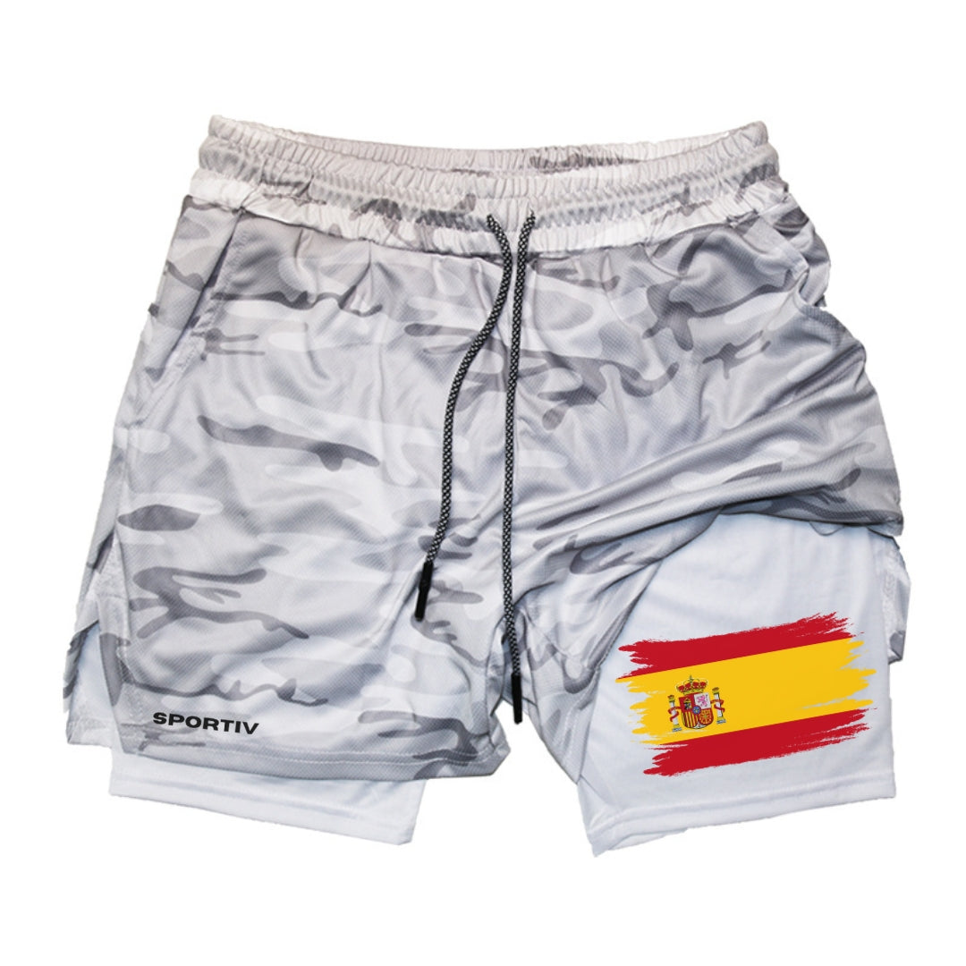 Spain Gym Shorts