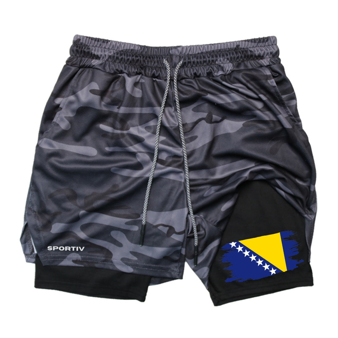 Bosnia Gym Shorts