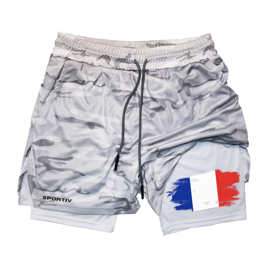 France Gym Shorts