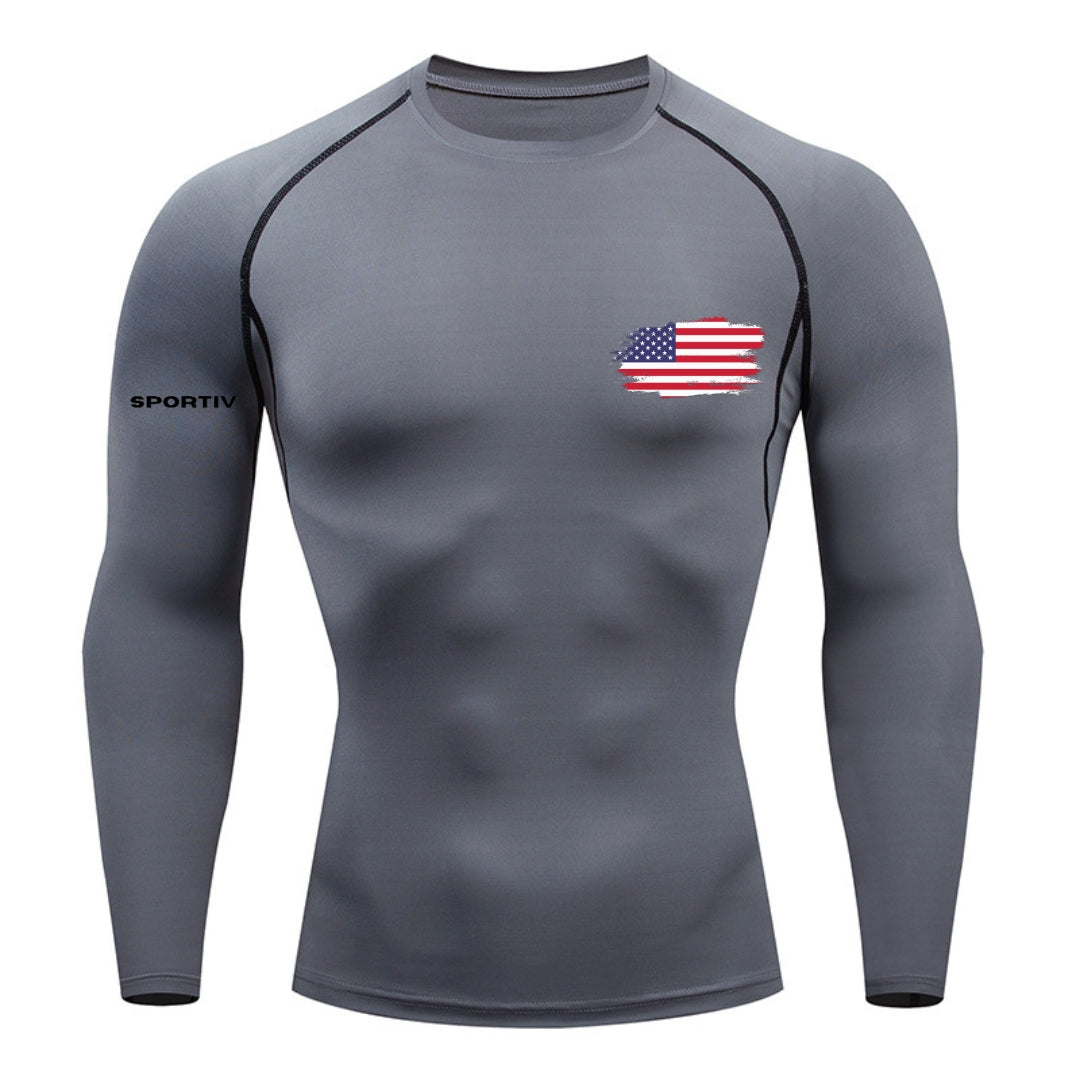 USA Compression Long Sleeve